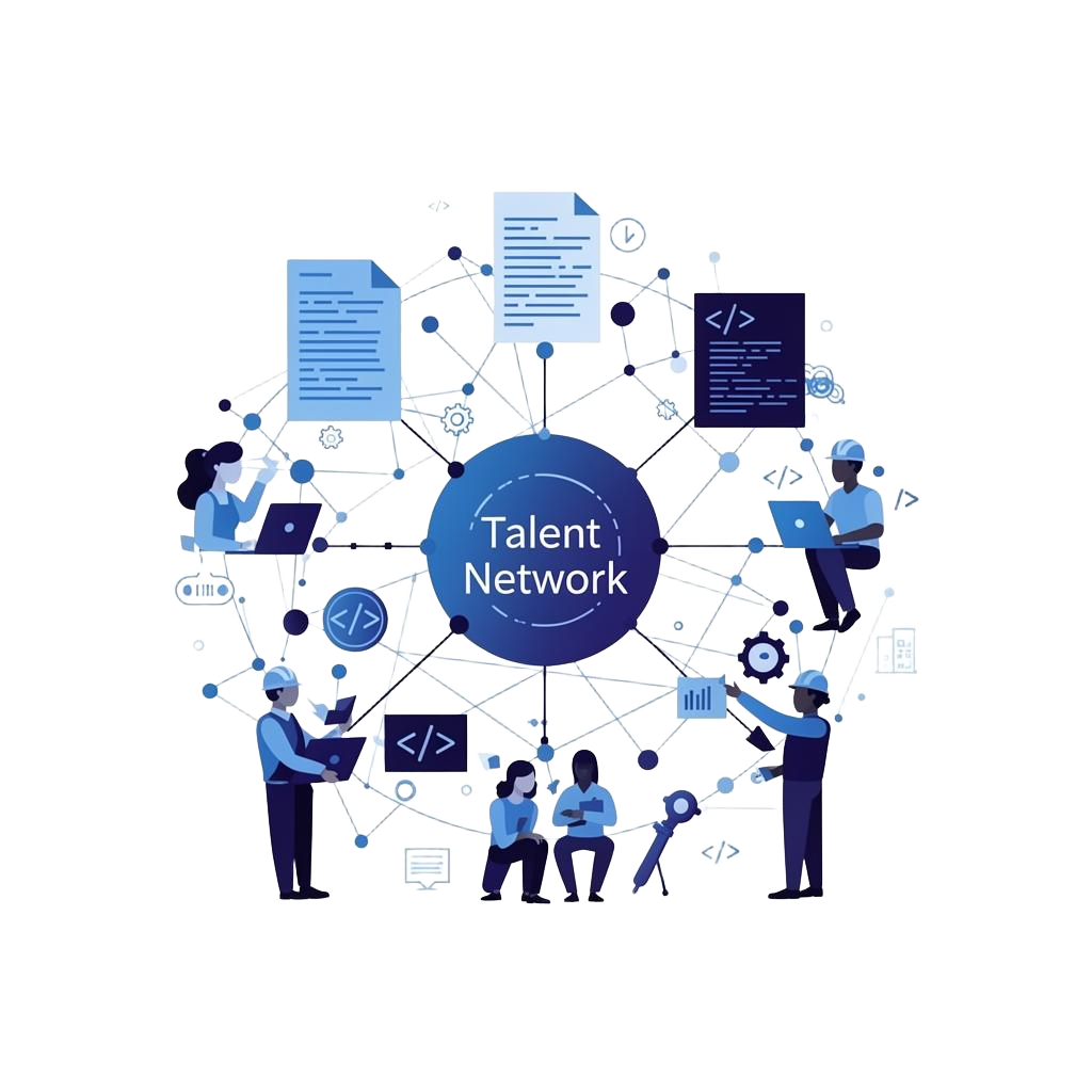 Engineers joining AI talent network